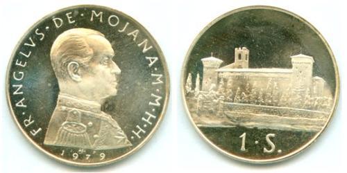 1 Scudo Rhodes et de Malte (1080 - ) Argent 