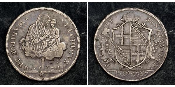 1 Scudo États pontificaux (752-1870) Argent 