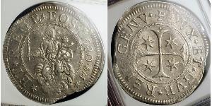 1 Scudo Italian city-states Plata 