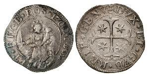 1 Scudo Italian city-states Plata 