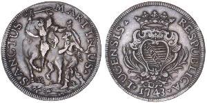 1 Scudo Italian city-states Plata 