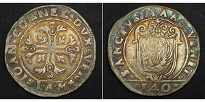 1 Scudo Italian city-states Plata 