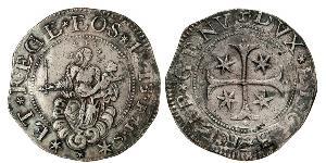 1 Scudo Italian city-states Plata 