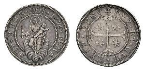 1 Scudo Italian city-states Plata 