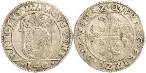 1 Scudo Italian city-states Plata 