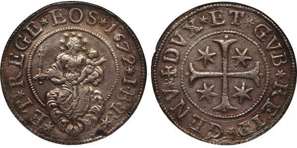1 Scudo Italian city-states Plata 