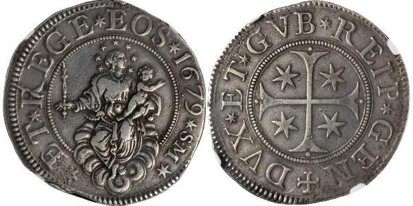 1 Scudo Italian city-states Plata 
