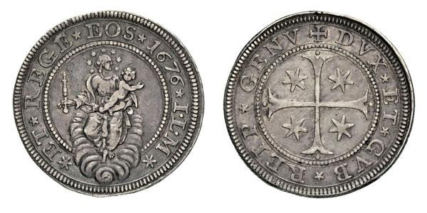 1 Scudo Italian city-states Plata 