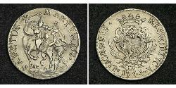 1 Scudo Italian city-states Silber 