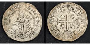 1 Scudo Italian city-states Silber 