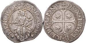 1 Scudo Italian city-states Silber 