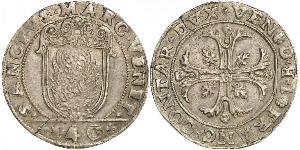 1 Scudo Italian city-states Silber 