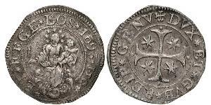 1 Scudo Italian city-states Silber 