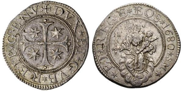 1 Scudo Italian city-states Silber 