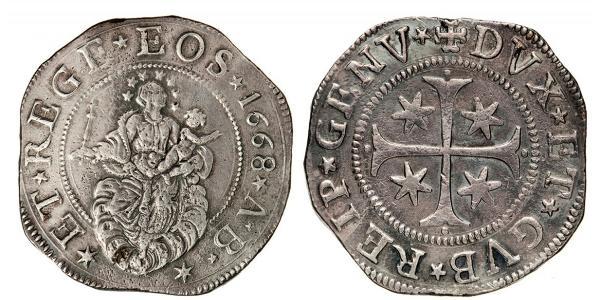 1 Scudo Italian city-states Silber 
