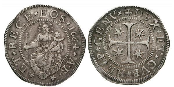 1 Scudo Italian city-states Silber 