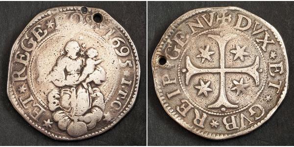 1 Scudo Italian city-states Silber 