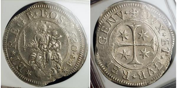 1 Scudo Italian city-states Silver 