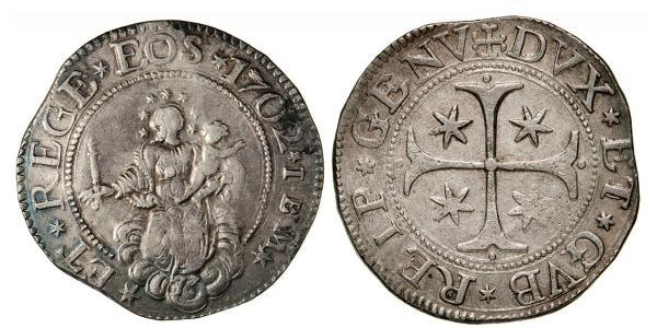 1 Scudo Italian city-states Silver 