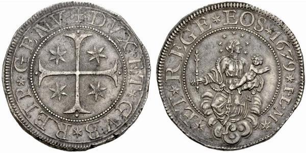 1 Scudo Italian city-states Silver 