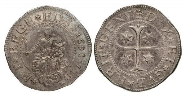 1 Scudo Italian city-states Silver 