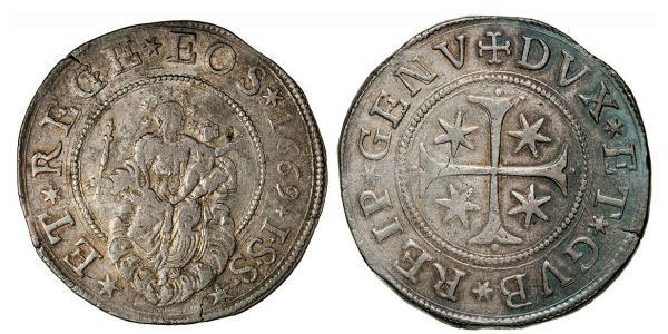 1 Scudo Italian city-states Silver 