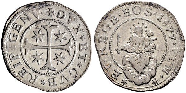 1 Scudo Italian city-states Silver 