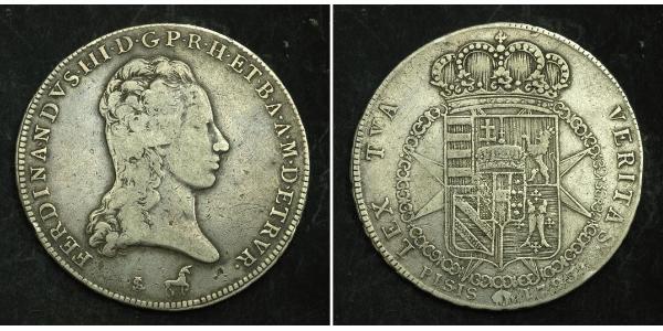1 Scudo Italian city-states Silver 