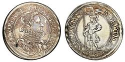 1 Scudo Italy Silver Odoardo I Farnese