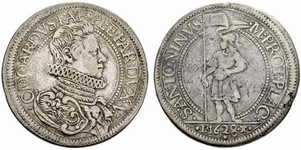 1 Scudo 意大利 銀 Odoardo I Farnese