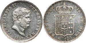 1 Scudo / 120 Grana Italian city-states Plata 