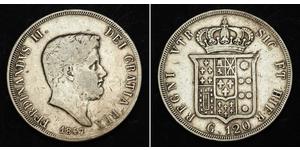 1 Scudo / 120 Grana Italian city-states Silber 