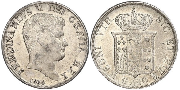 1 Scudo / 120 Grana Italian city-states Silber 