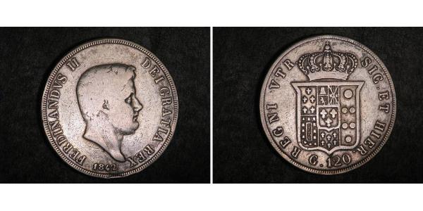 1 Scudo / 120 Grana Italian city-states Silber 