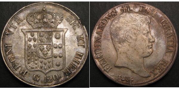 1 Scudo / 120 Grana Italian city-states Silber 