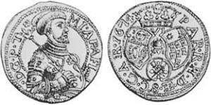 1 Sechser Principality of Transylvania (1571-1711) Argent 