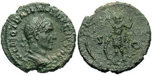 1 Semissis Römische Kaiserzeit (27BC-395) Bronze Trajan Decius (201-251)