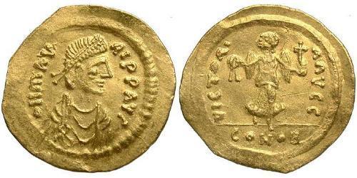 1 Semissis Byzantinisches Reich (330-1453) Gold Maurikios (539-602)