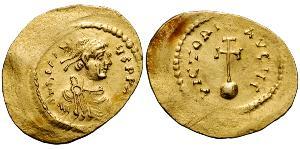 1 Semissis Imperio bizantino (330-1453) Oro Heraclio (575-641)