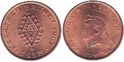 1 Sen Brunei  