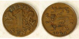 1 Sent Estonia (Republic)  