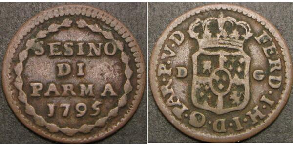 1 Sesino Italian city-states Cuivre 