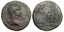 1 Sesterce Empire romain (27BC-395) Bronze Trajan (53-117)