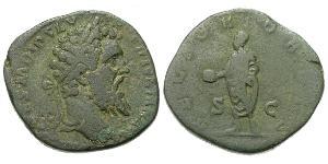 1 Sestertius Roman Empire (27BC-395) Orichalcum Didius Julianus (137-193)