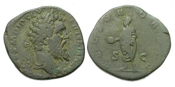 1 Sestertius Roman Empire (27BC-395) Orichalcum Didius Julianus (137-193)