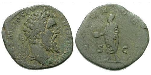 1 Sestertius 羅馬帝國 Orichalcum Didius Julianus (137-193)