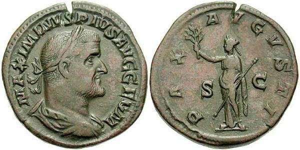 1 Sesterzio Impero romano (27BC-395) Bronzo Massimino I (173-238)