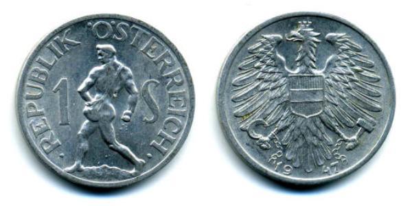 1 Shilling Occupazione alleata dell