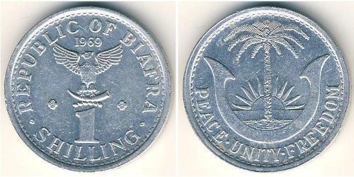 1 Shilling Republic of Biafra (1967-1970) Aluminium 