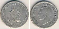 1 Shilling Afrique du Sud Argent George VI (1895-1952)